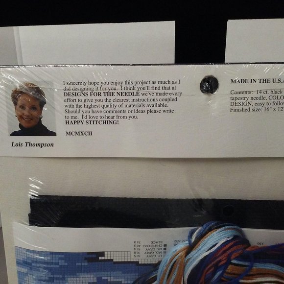 1992 Cross Stitch Kit Christmas Silent Night - Picture 4 of 7